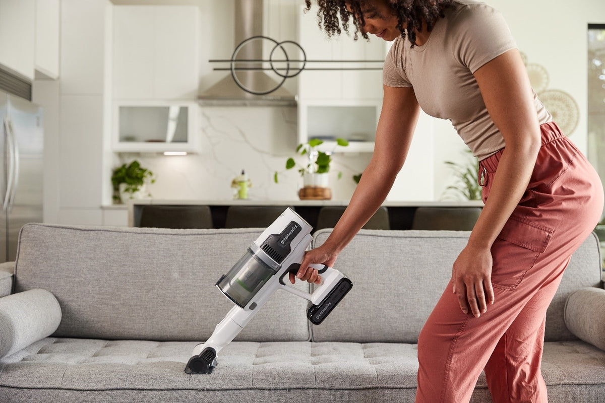 View of Selecting the Perfect Vacuum for Pet Hair Removal – Greenworks Tools ...