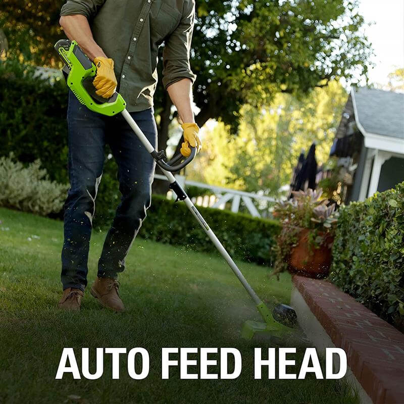 Coupe-herbe 40 V, 12 pouces, batterie 4,0 Ah et chargeur inclus