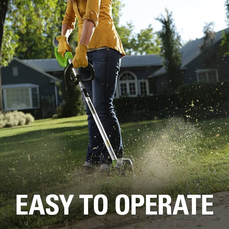 Coupe-herbe 40 V, 12 pouces, batterie 4,0 Ah et chargeur inclus