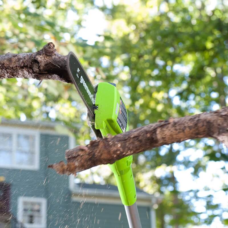 Scie à perche 40 V, 8 pouces (Outil seulement)