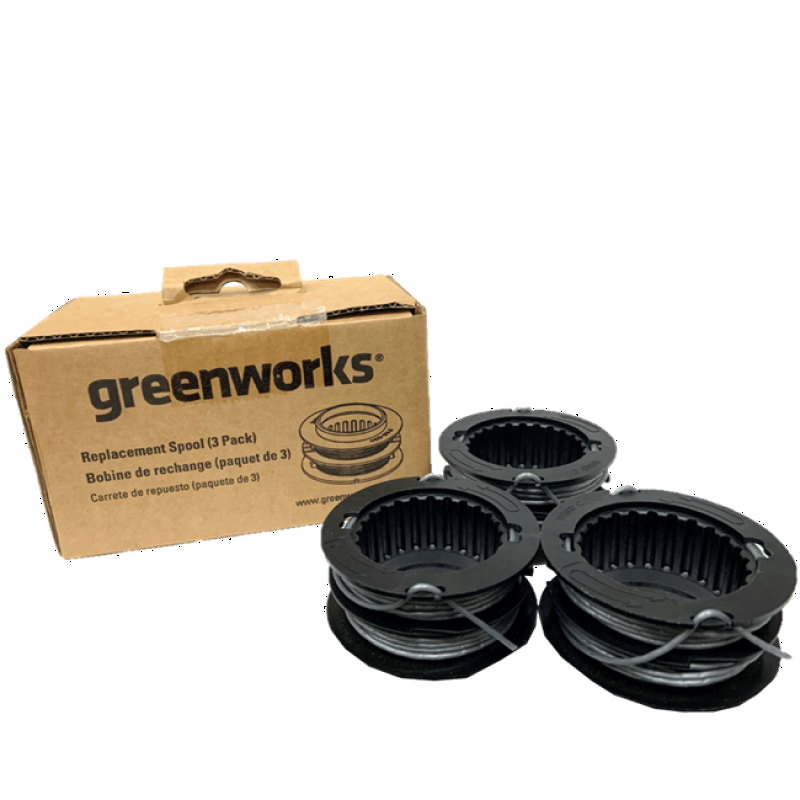 3-Pack 0.080" Replacement Dual Line Spools