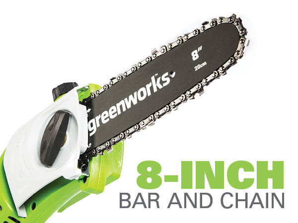 Scie à perche électrique 6,5 A, 8 pouces