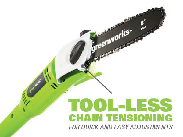 Scie à perche électrique 6,5 A, 8 pouces