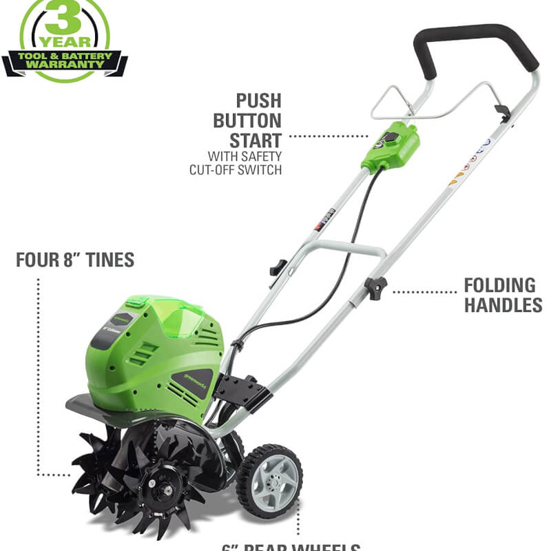 Cultivateur 40 V 10 pouces (Outil seulement)