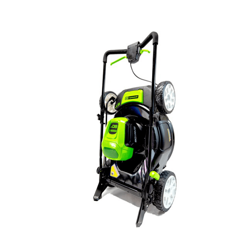 Ensemble 80 V de tondeuse sans balais 21 pouces et coupe-herbe 16 pouces, (2) batteries de 2,0 Ah et chargeur inclus