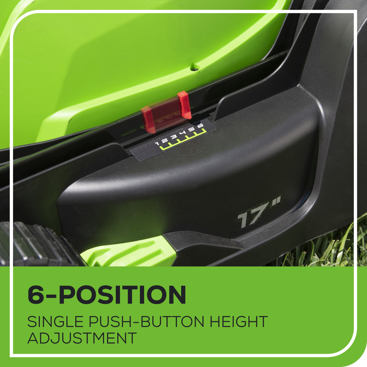 Ensemble 40 V de tondeuse 17 pouces et coupe-herbe 12 pouces, batterie 4,0 Ah et chargeur inclus