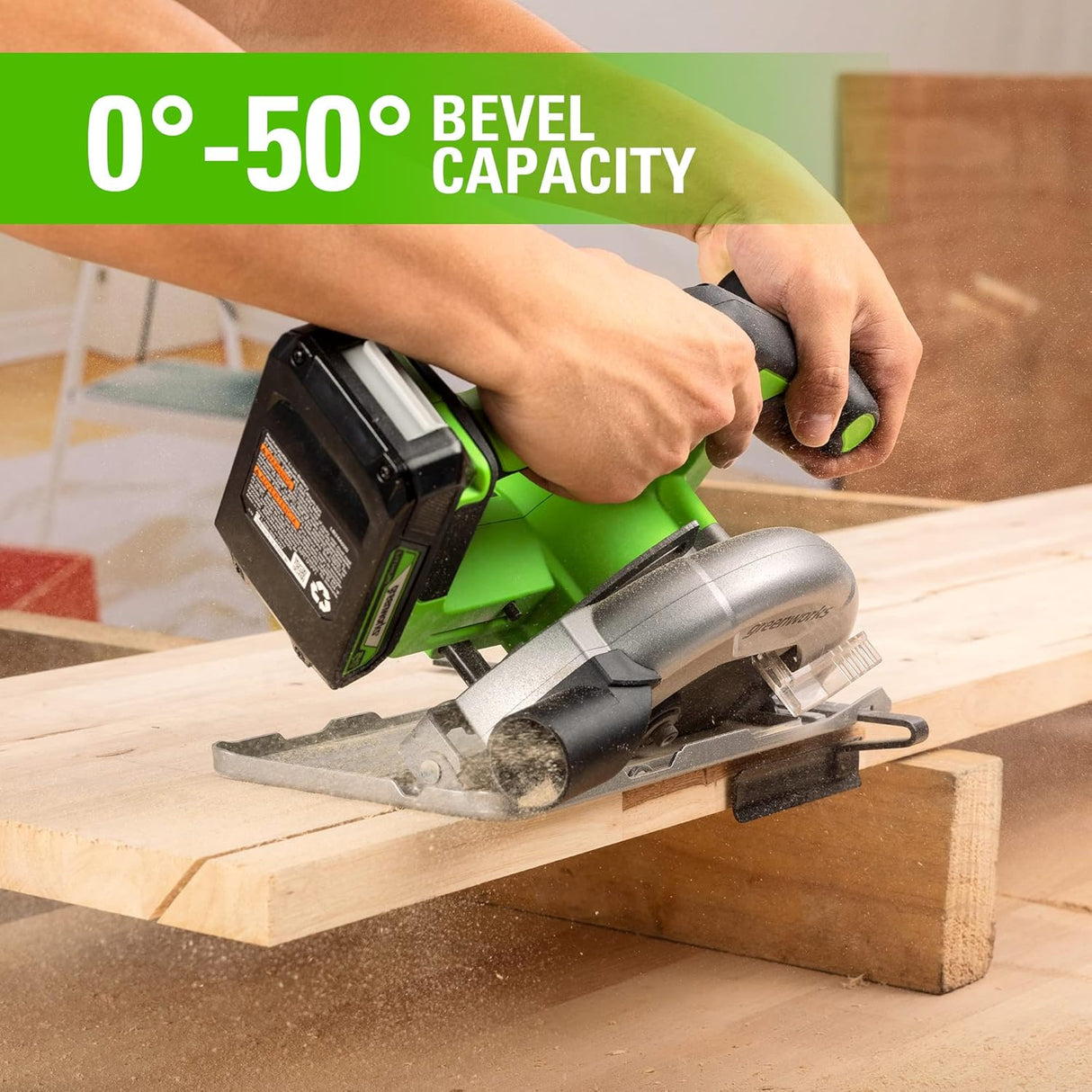 24V Brushless 6- 1/2'' Circular Saw (Tool Only)