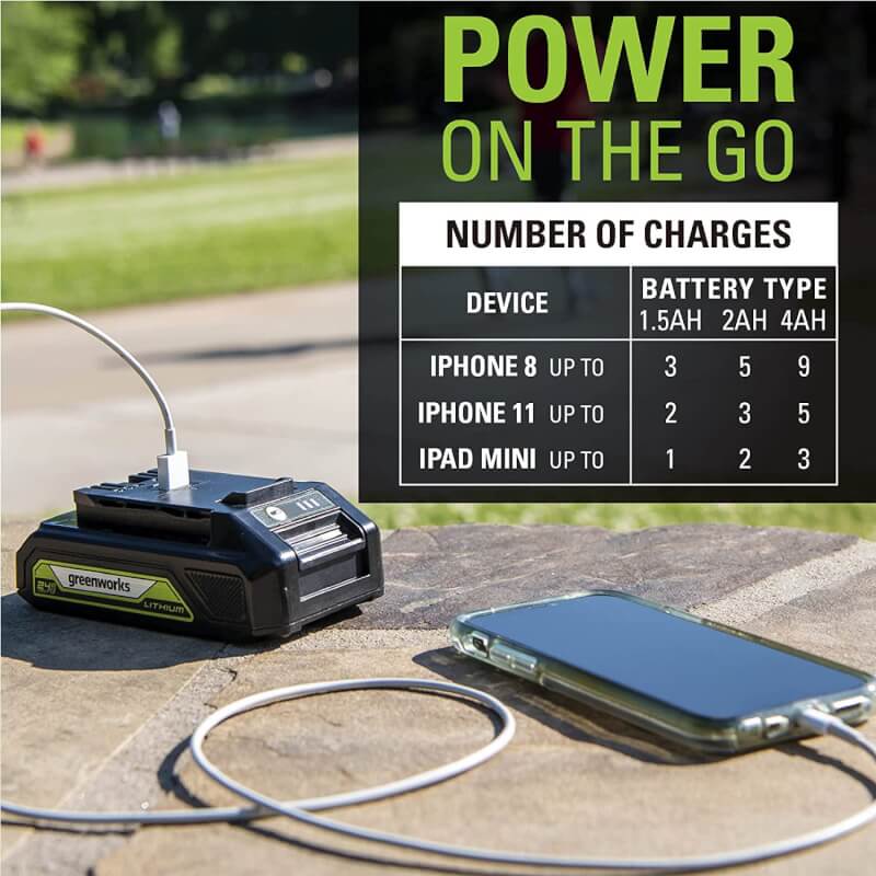 24V 2.0Ah USB Battery - BAG708