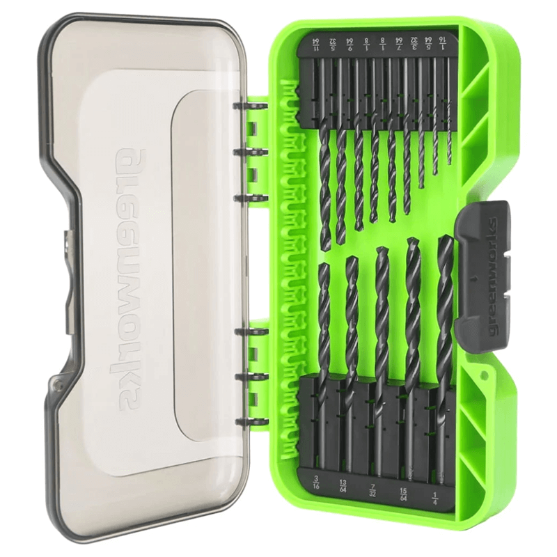 Jeu de forets en oxyde noir (Paquet de 14)