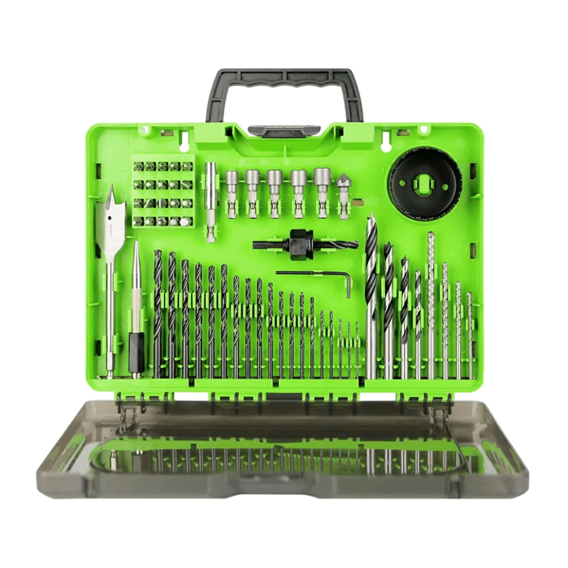 60 PCS Multi-Material Drill and Driver Set