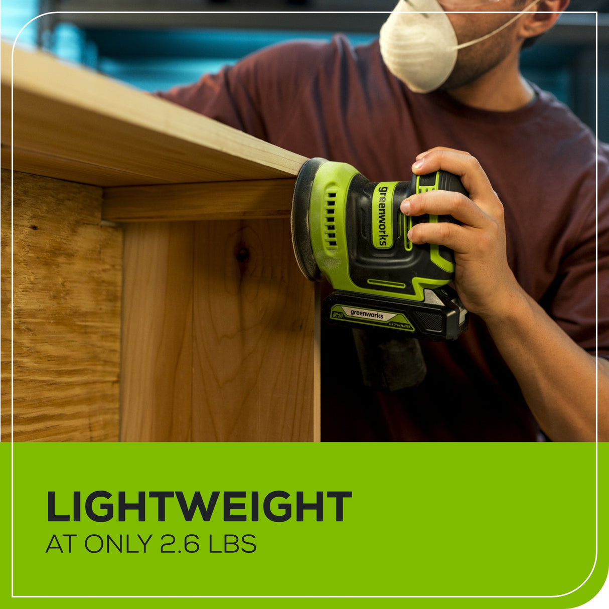 24V 5" Orbital Sander (Tool Only)