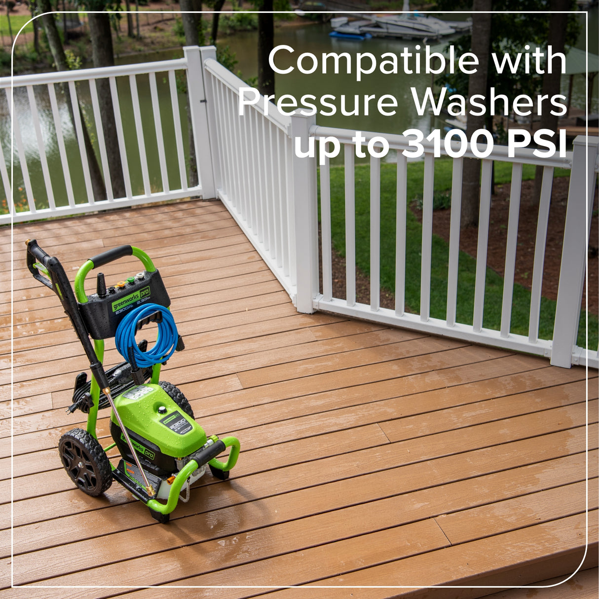 Short Spray Gun Kit Max 3100PSI