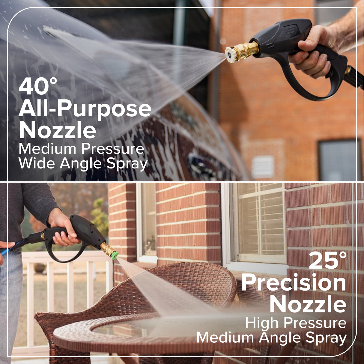 Short Spray Gun Kit Max 3100PSI