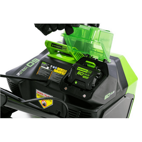 60V 20" Brushless Snow Thrower & 60V 140 MPH - 540 CFM Jet Blower Combo Kit, 4.0Ah Battery and Charger Included