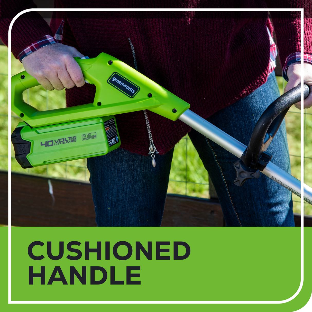 Coupe-herbe 40 V, 12 pouces (Outil seulement) – STF309