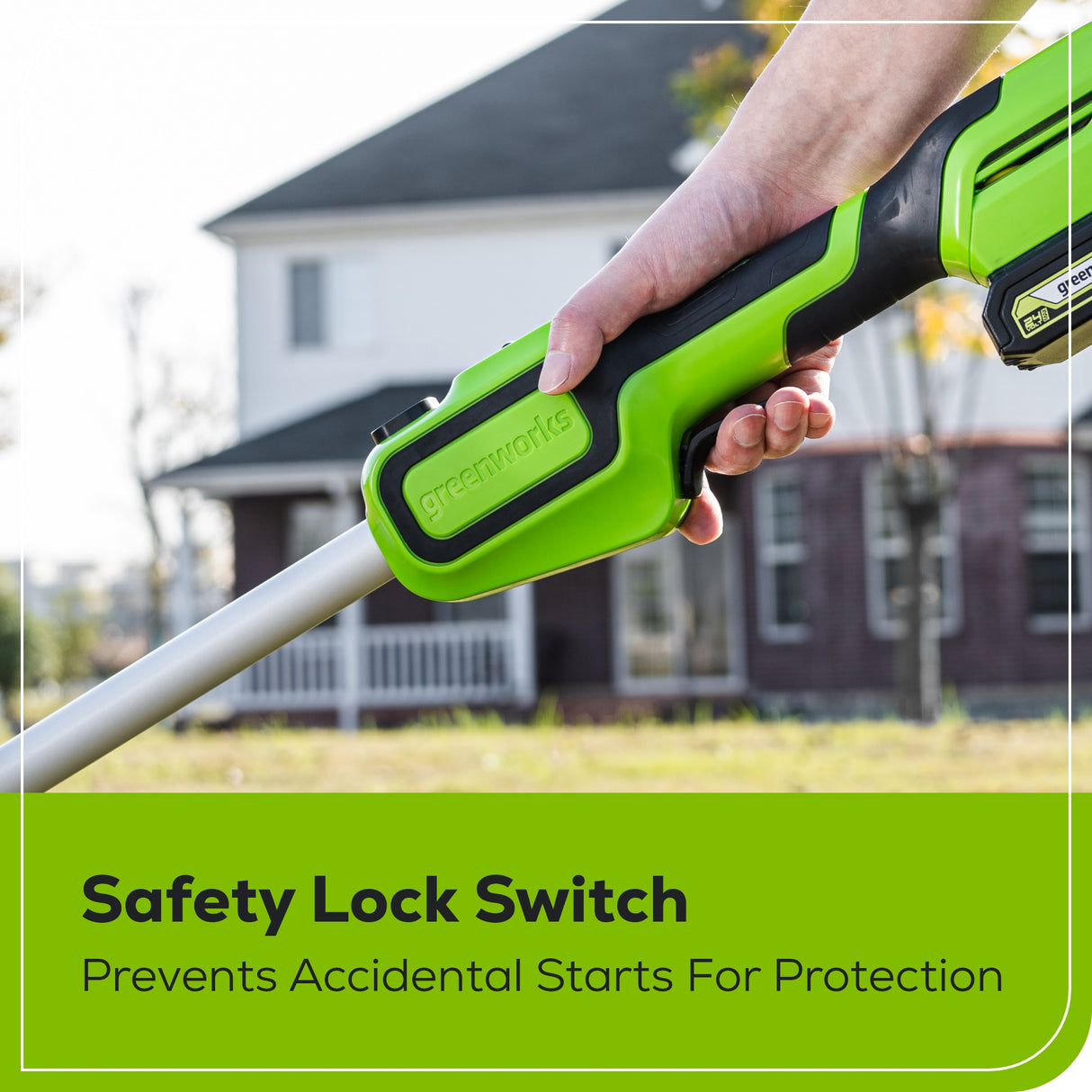 24V 13" Cordless Battery String Trimmer, 4.0Ah Battery and Charger Included