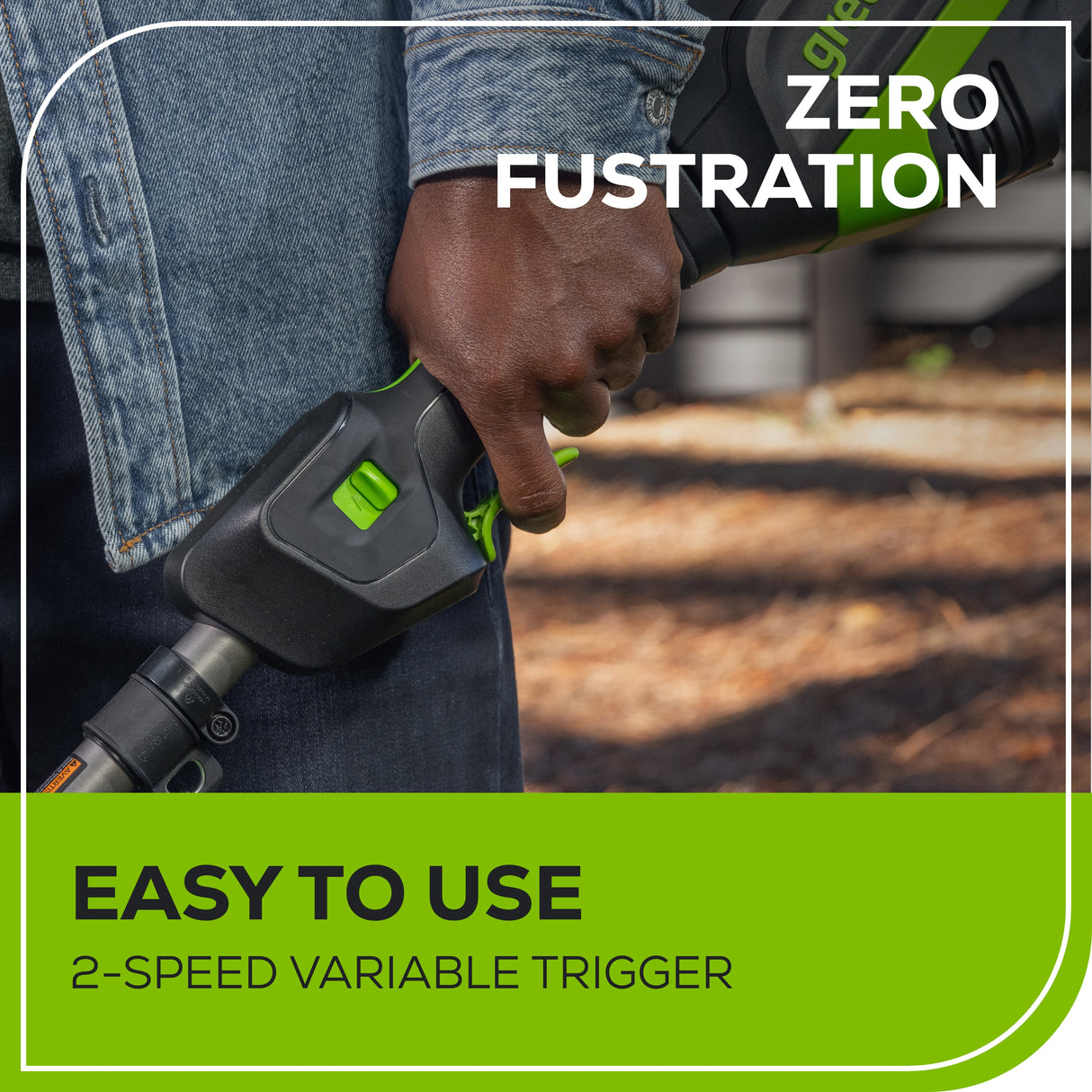 80V 17" Brushless String Trimmer (Tool Only) BONUS: Shoulder Strap and Extra Line