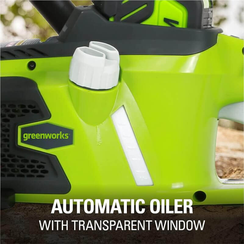 Scie à chaîne sans balais 40 V, 16 pouces, batterie 4,0 Ah et chargeur inclus