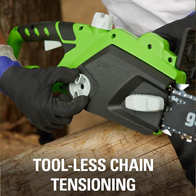 Scie à chaîne électrique 10,5 A, 14 pouces