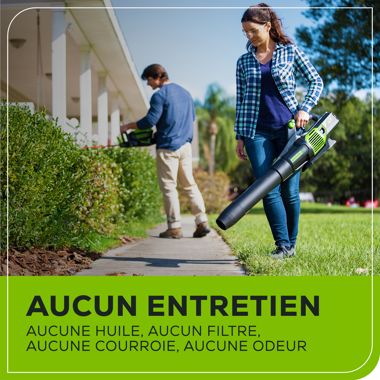 60V 610 CFM - 130 MPH Cordless Leaf Blower, 2.5Ah Battery & Charger Included