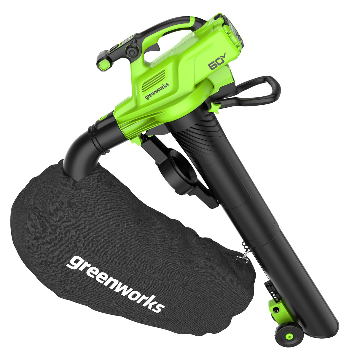 60V 520 CFM Blower / Leaf Vacuum, 4.0Ah Battery and Charger Included