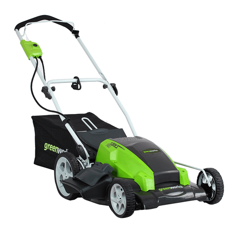 Greenworks 13 Amp 21-Inch Corded Lawn Mower 25112