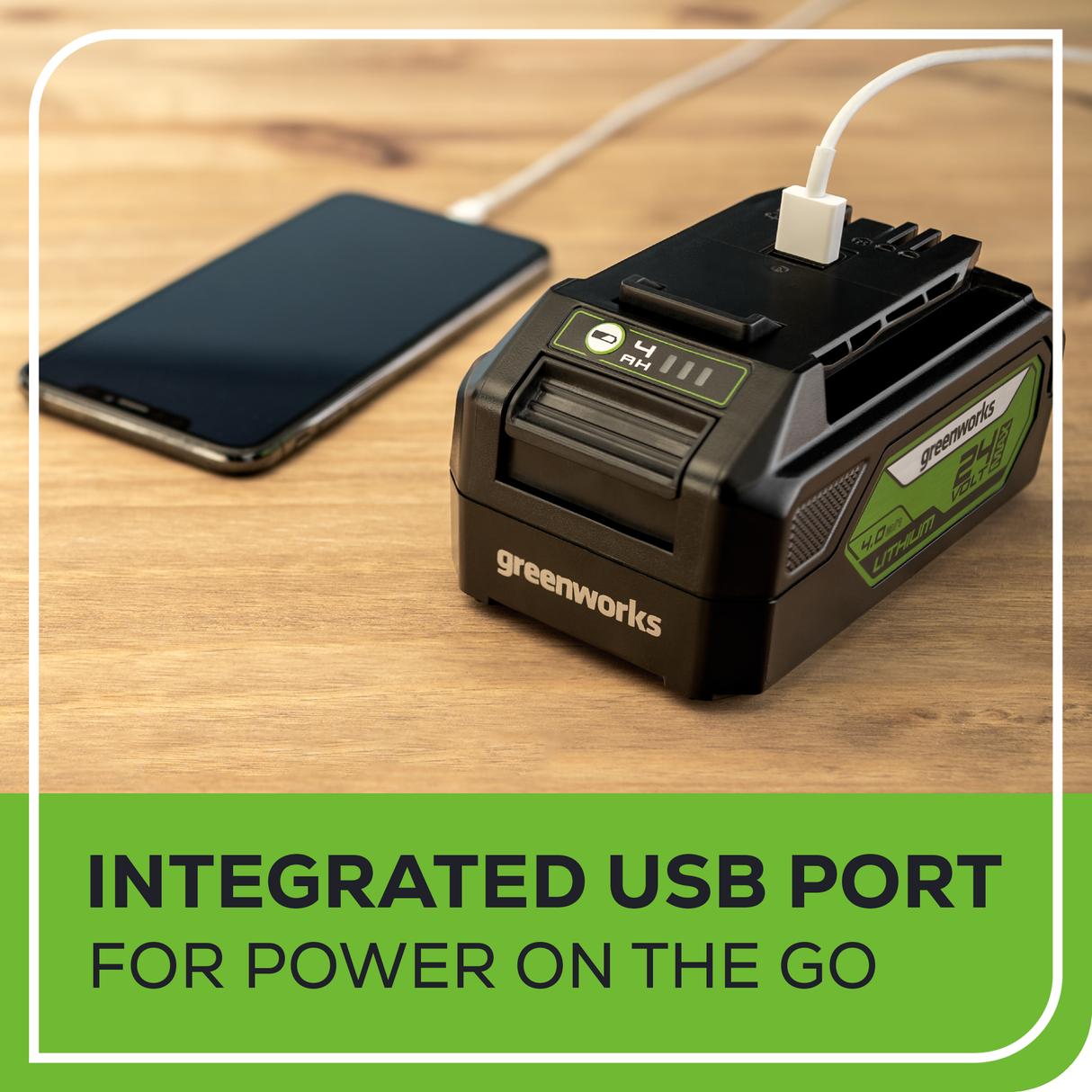 Batterie USB 24 V, 4,0 Ah – BAG709