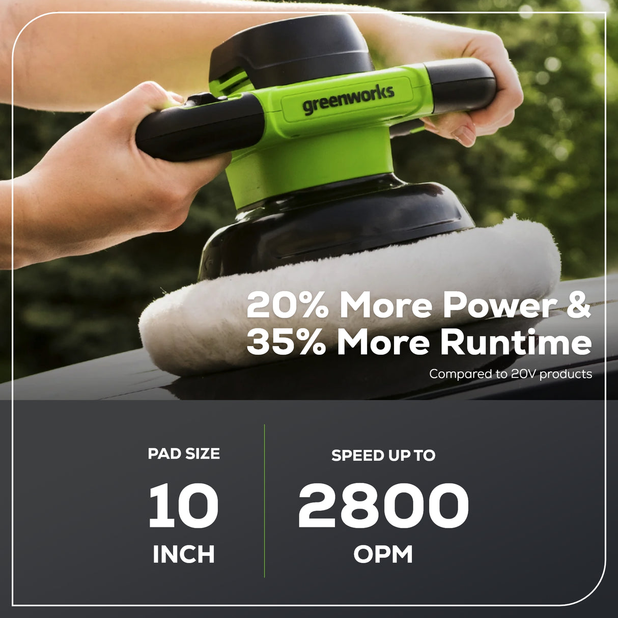 Polisseuse 24 V (Outil seulement)