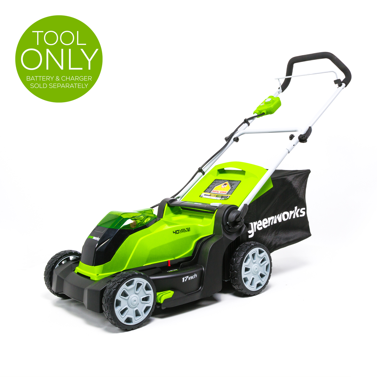 Greenworks 40V 17" Push Lawn Mower (Tool Only) – Greenworks Tools ...