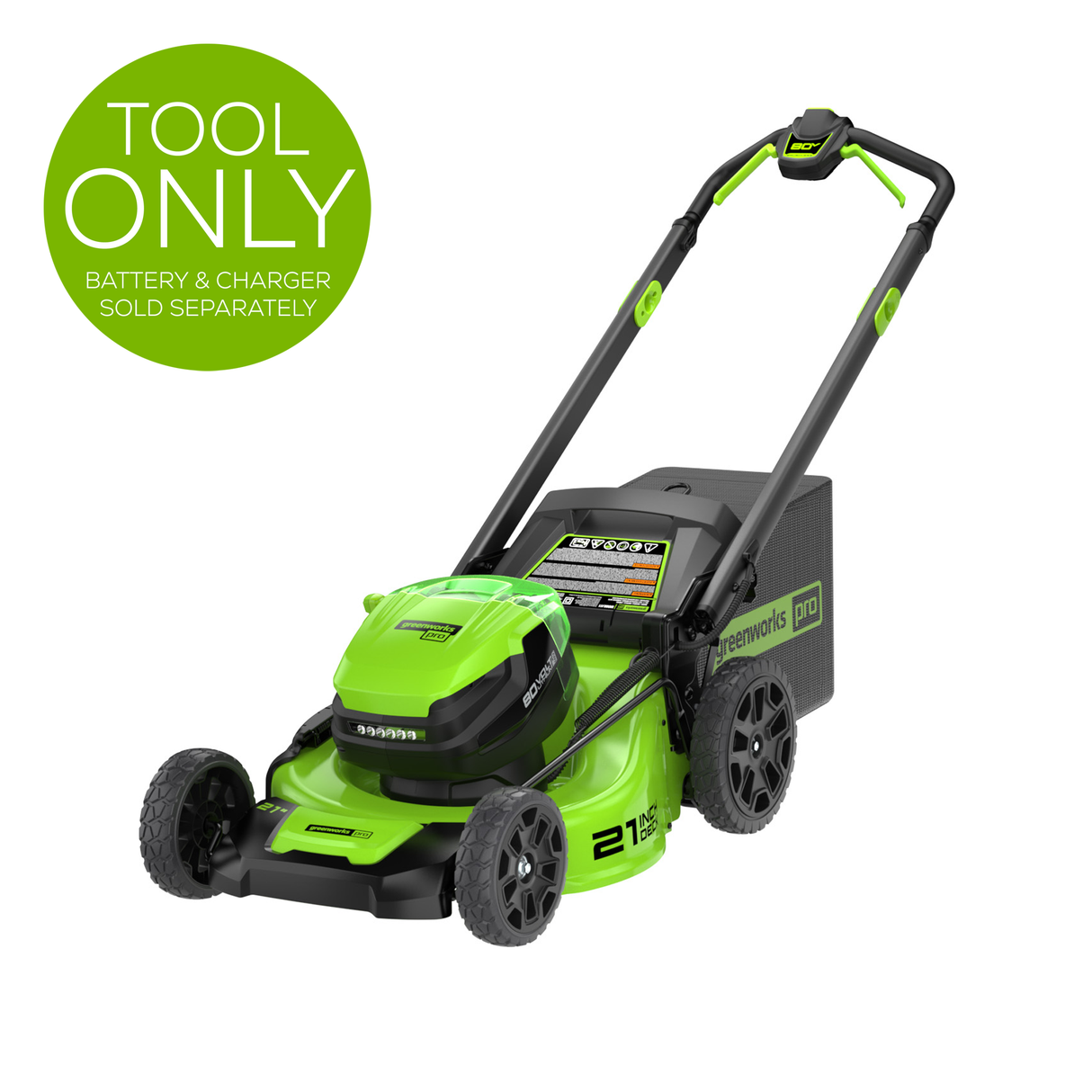 80V 21" Brushless Push Lawn Mower (Tool Only)