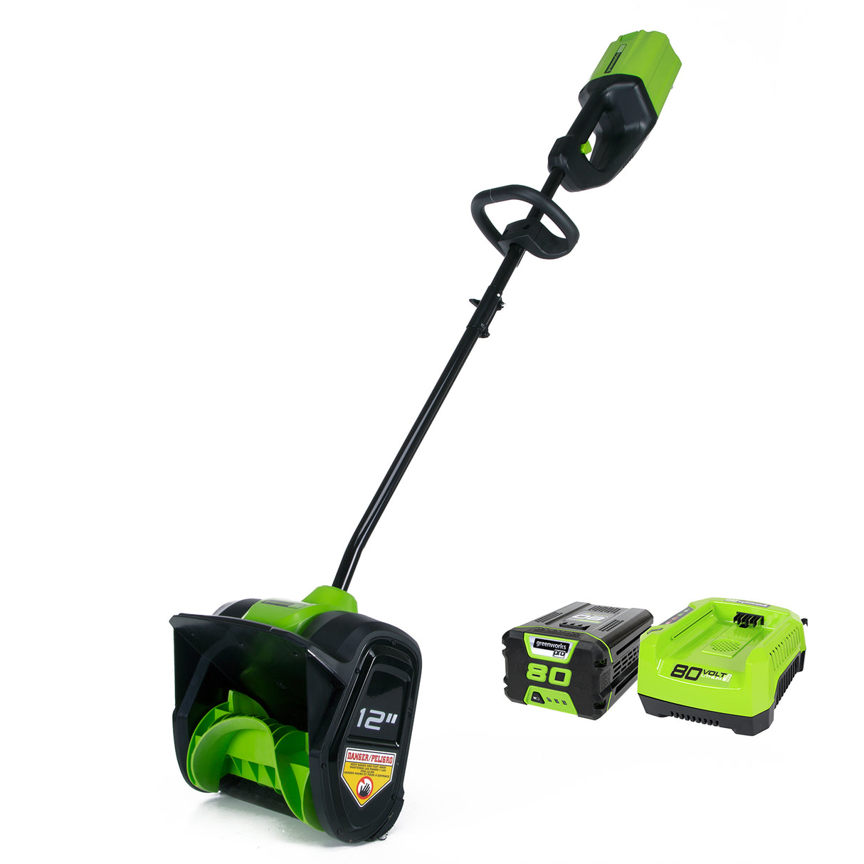 Greenworks PRO 80V 12-Inch Cordless Snow Shovel, 2.0Ah Battery and Charger Included (Available at Costco)