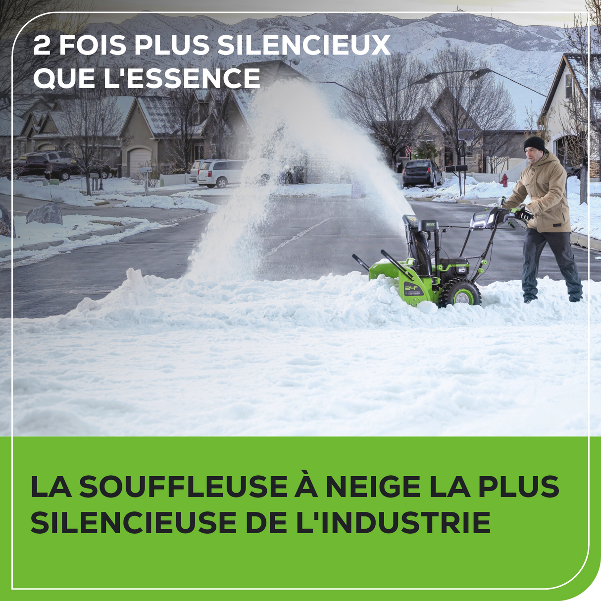 Greenworks 60V 24" Dual Stage Snow Thrower (Tool Only)