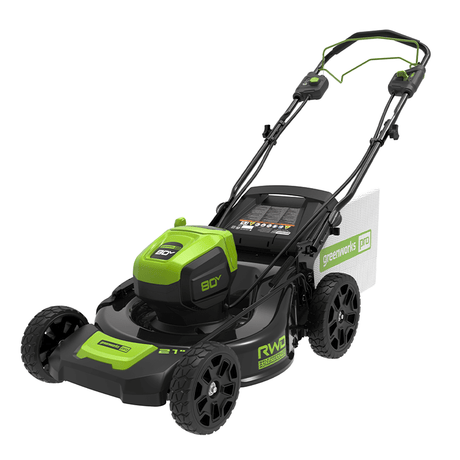 80V 21" Self-Propelled Mower and Axial Blower, 2.0 Ah & 4.0Ah Battery and Charger Included (Available at Costco)