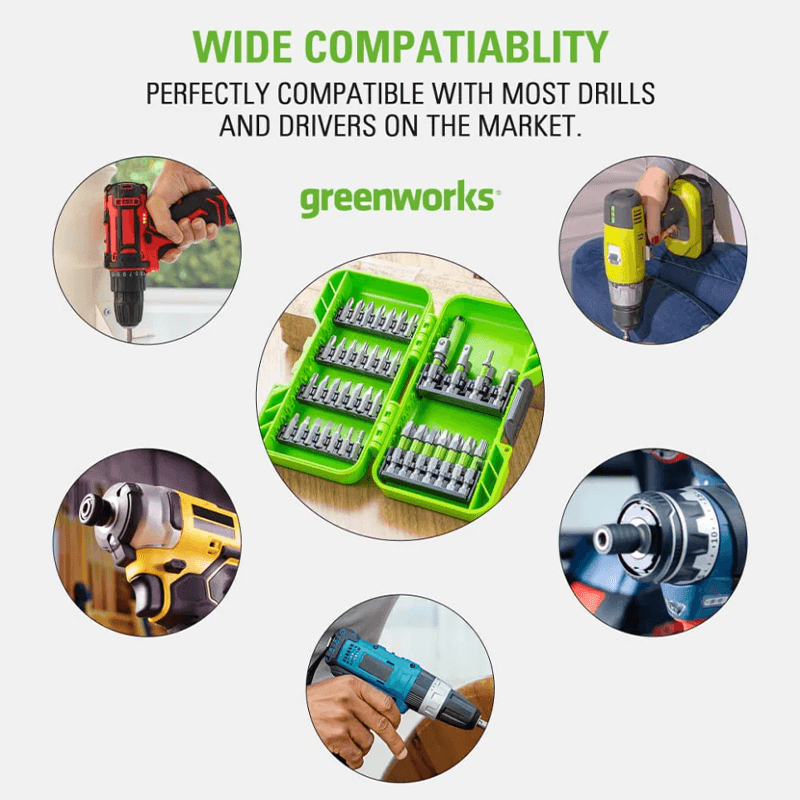 50 PCS Impact Rated Driving Set