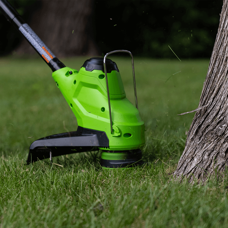 Ensemble 48 V (24 V x 2) de tondeuse 20 pouces, coupe-herbe 10 pouces et souffleur, (2) batteries 24 V 4 Ah et chargeur inclus