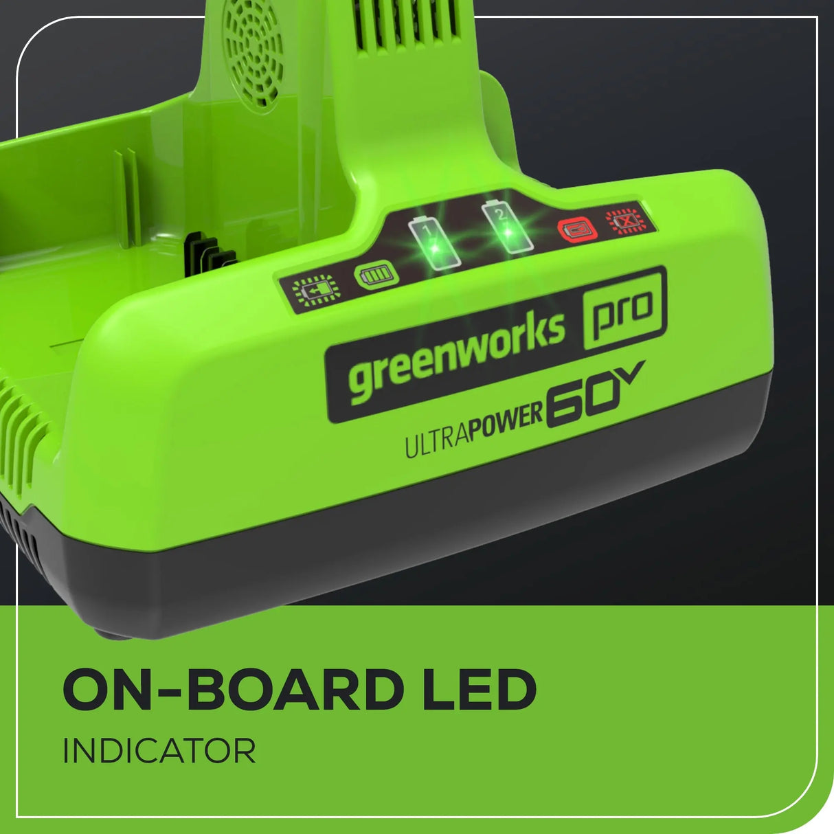 Chargeur de batterie Pro 60 V UltraPower 6 A à double port