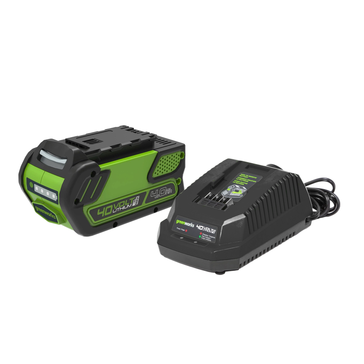 40V 4.0Ah Battery & Charger Combo Kit