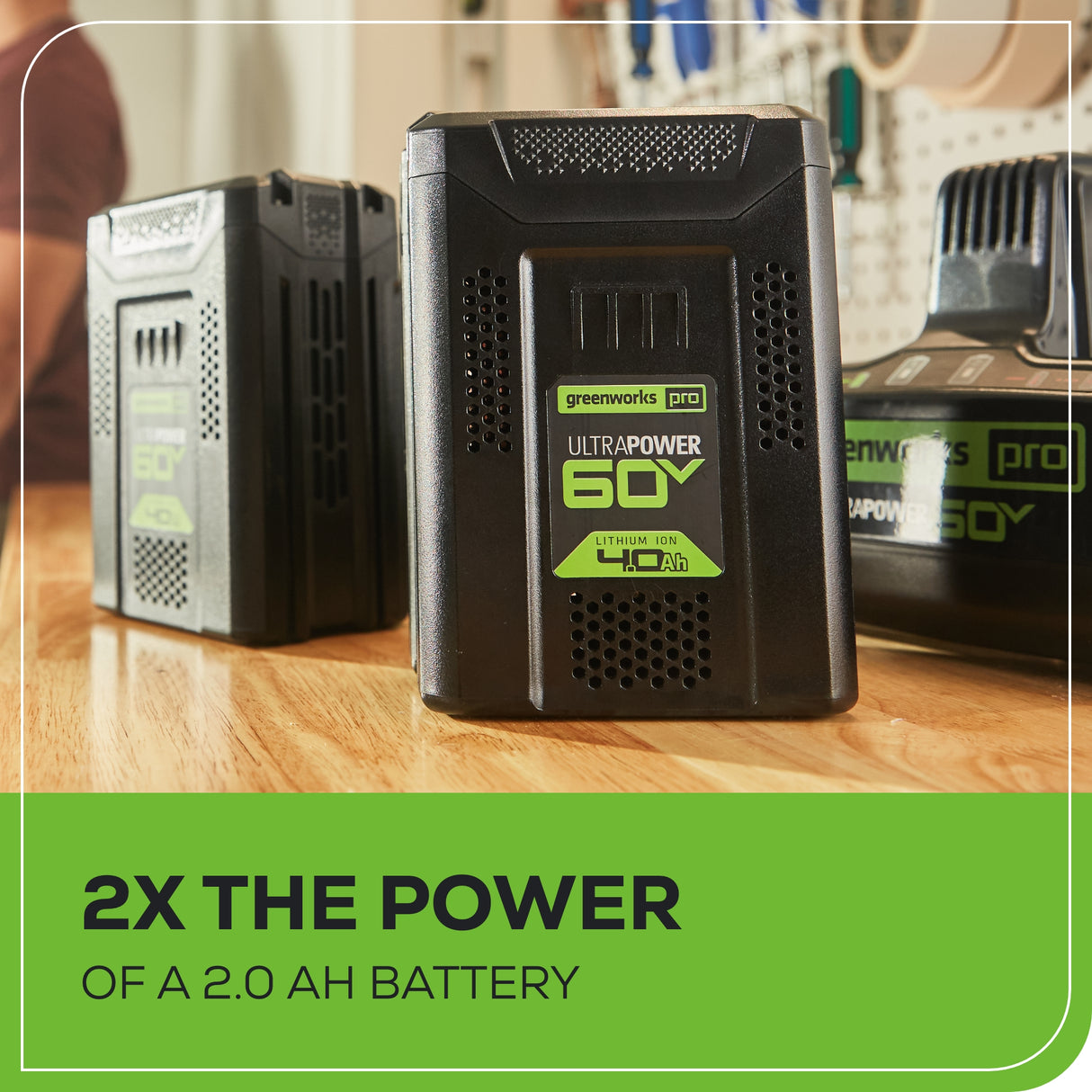 Batterie UltraPower 60 V, 4,0 Ah