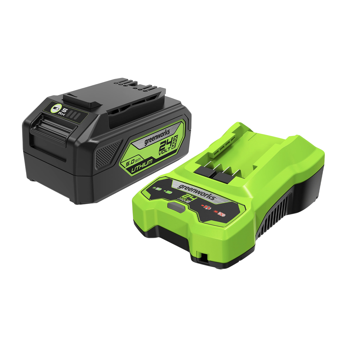 Ensemble 24 V de batterie 5,0 Ah et chargeur
