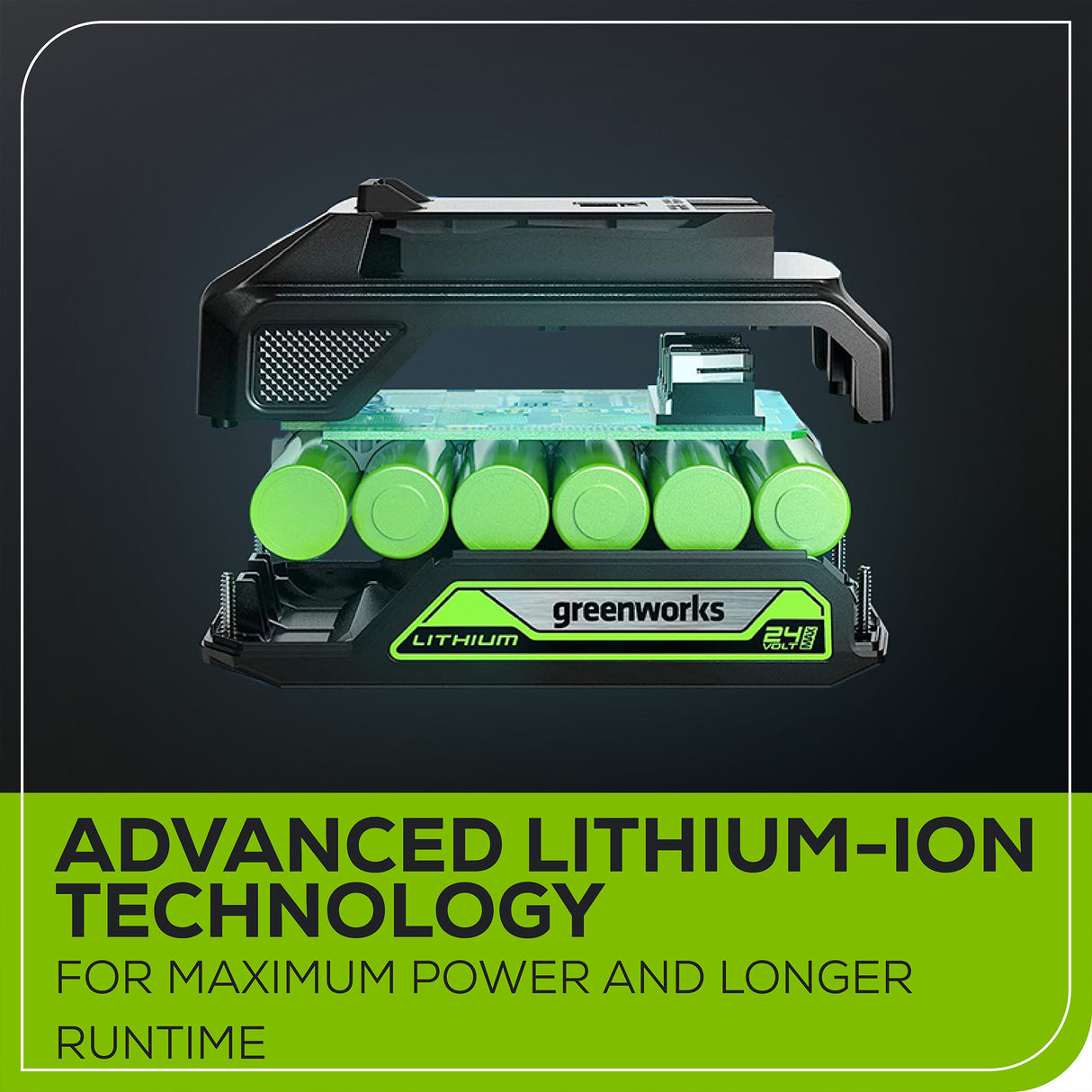 24V 2.0Ah Battery and Charger Combo Kit