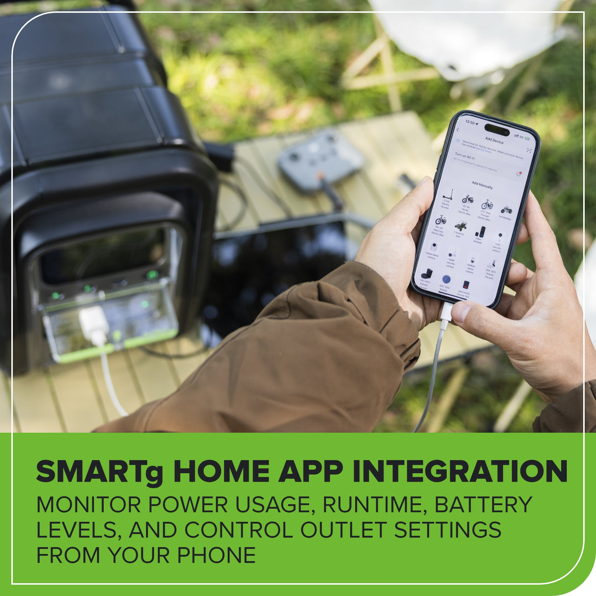 80V 2000W 4-Slot Inverter Portable Power Station (Tool Only)