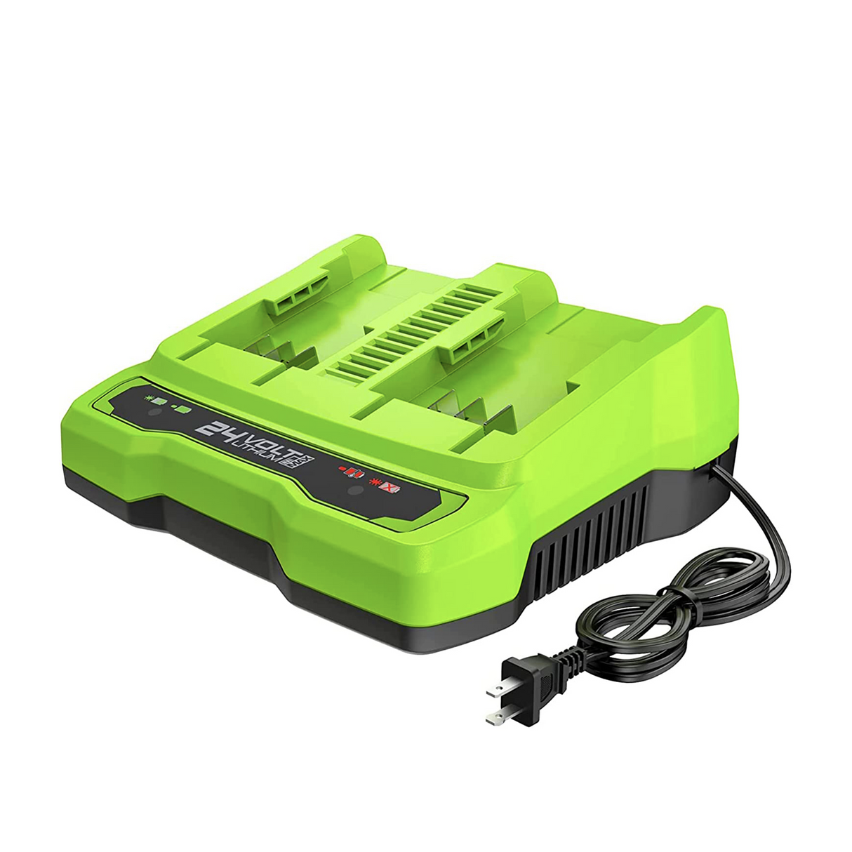 Chargeur de batterie à double port 24 V, 4 A