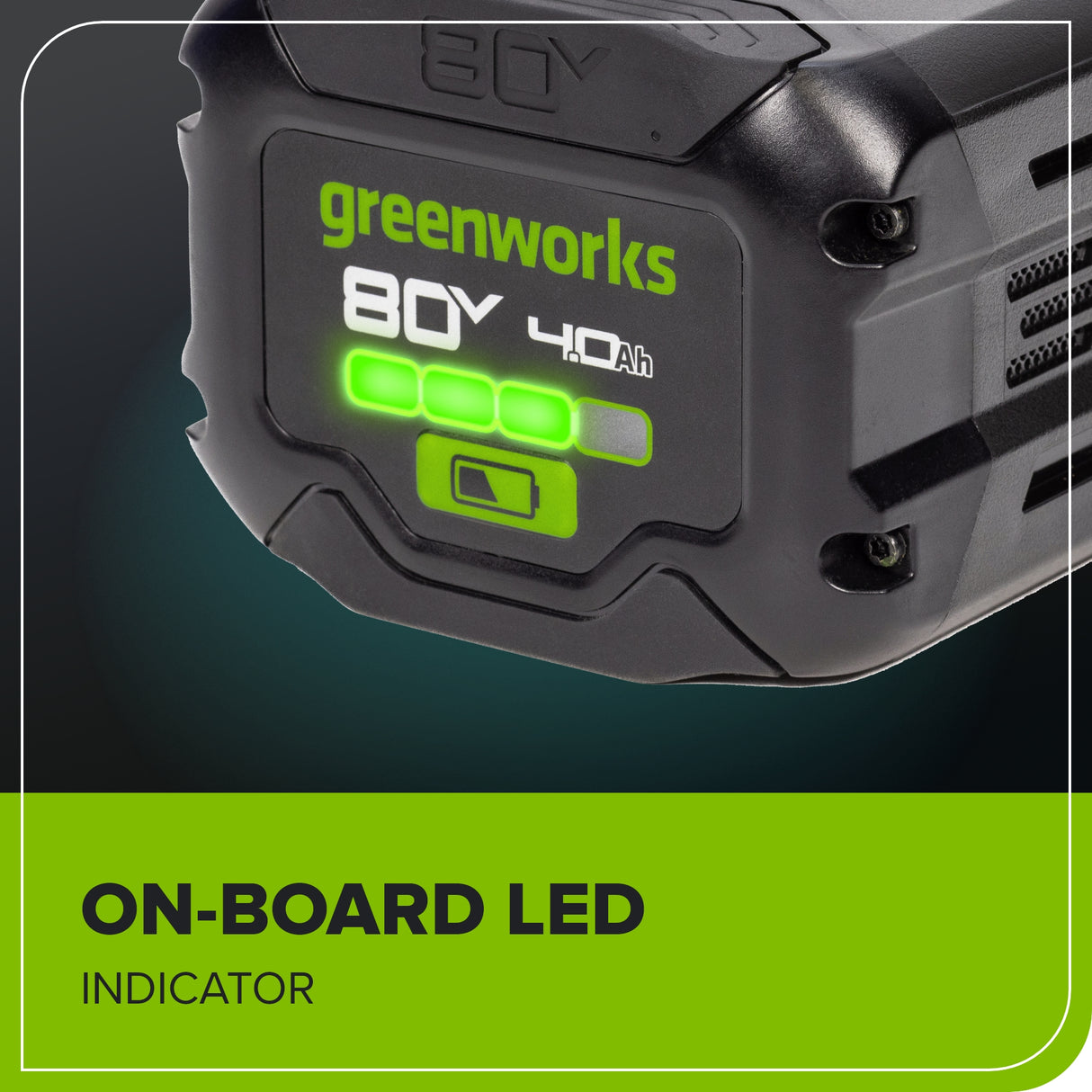 80V 4.0Ah Lithium-Ion Battery