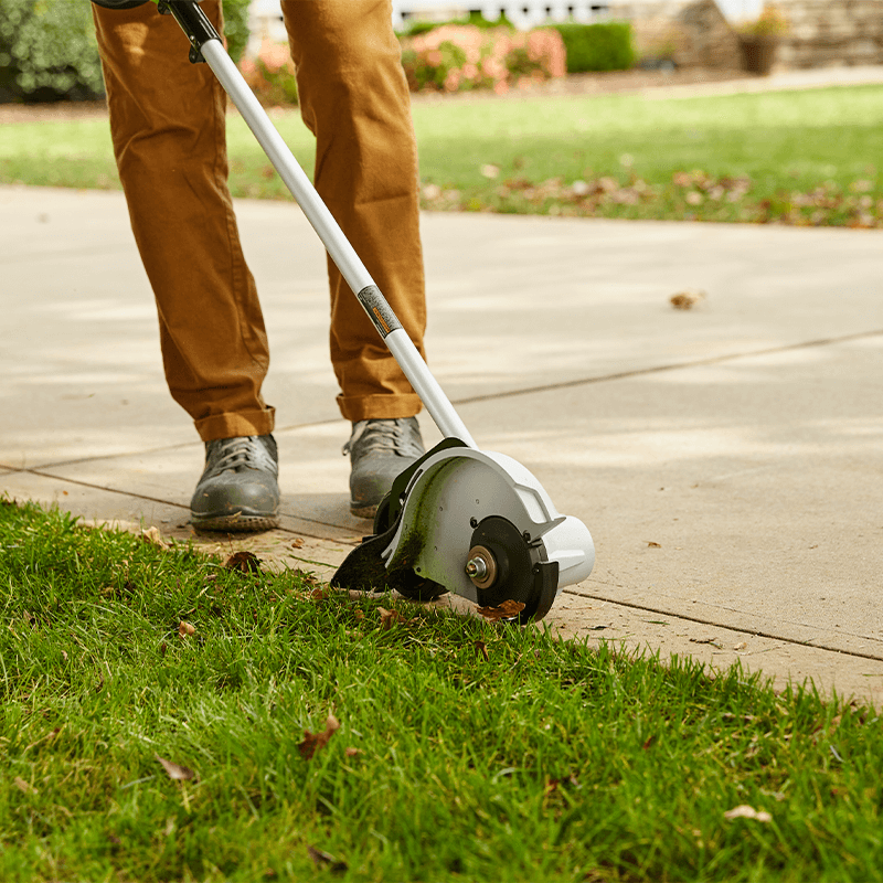80V 8" Stick Edger, 3 Extra Blades, 4.0Ah Battery and Charger