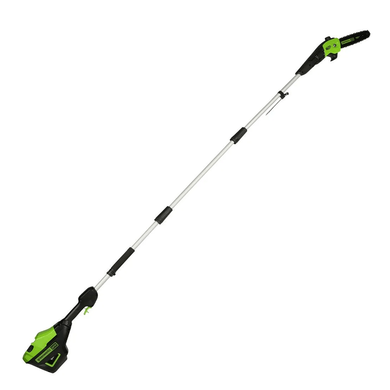 60V 10" Pole Saw and 20" Pole Hedge Trimmer, 2.0Ah Battery and Charger Included