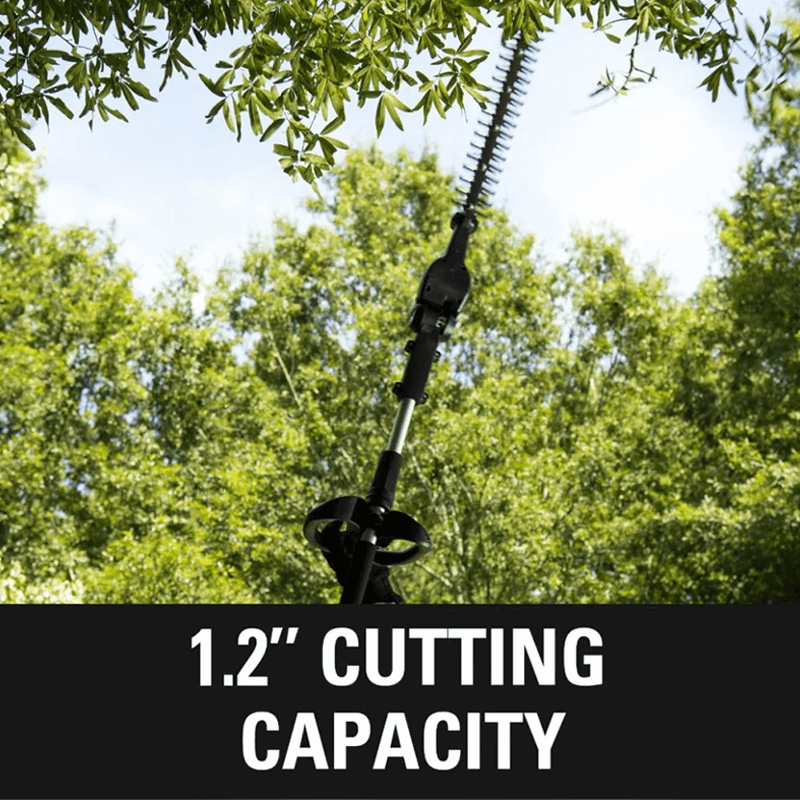 60V 20" Pole Hedge Trimmer, 2.0Ah Battery and Charger Included