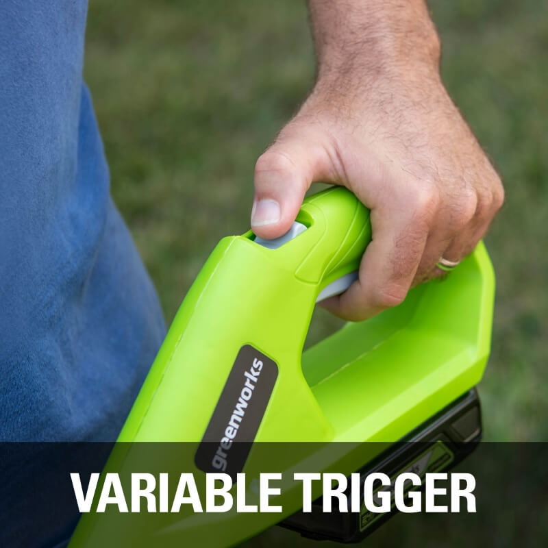 Ensemble 48 V (24 V x 2) de tondeuse 20 pouces, coupe-herbe 10 pouces et souffleur, (2) batteries 24 V 4 Ah et chargeur inclus