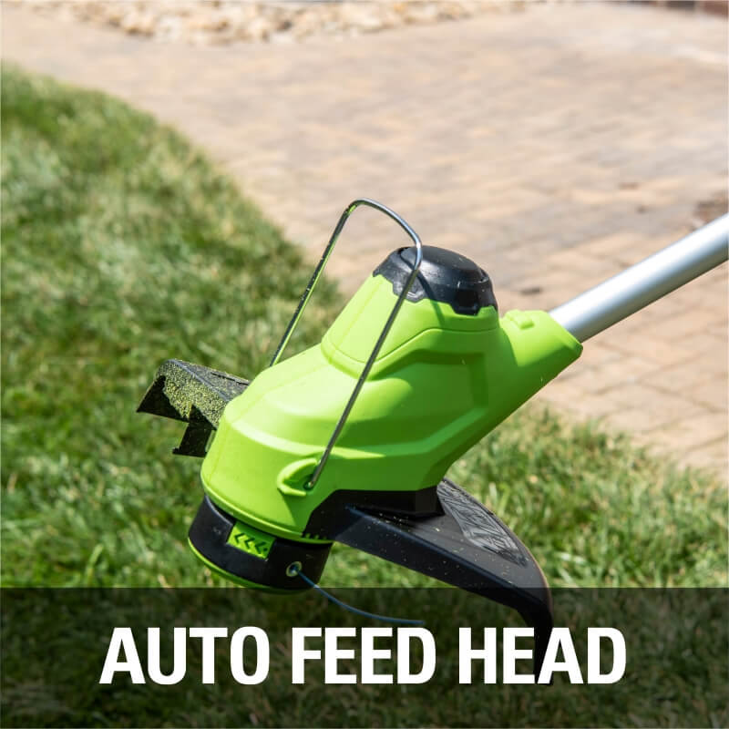 Ensemble 48 V (24 V x 2) de tondeuse 20 pouces, coupe-herbe 10 pouces et souffleur, (2) batteries 24 V 4 Ah et chargeur inclus