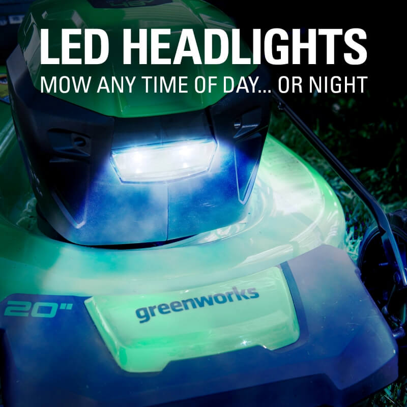 Ensemble 48 V (24 V x 2) de tondeuse 20 pouces, coupe-herbe 10 pouces et souffleur, (2) batteries 24 V 4 Ah et chargeur inclus