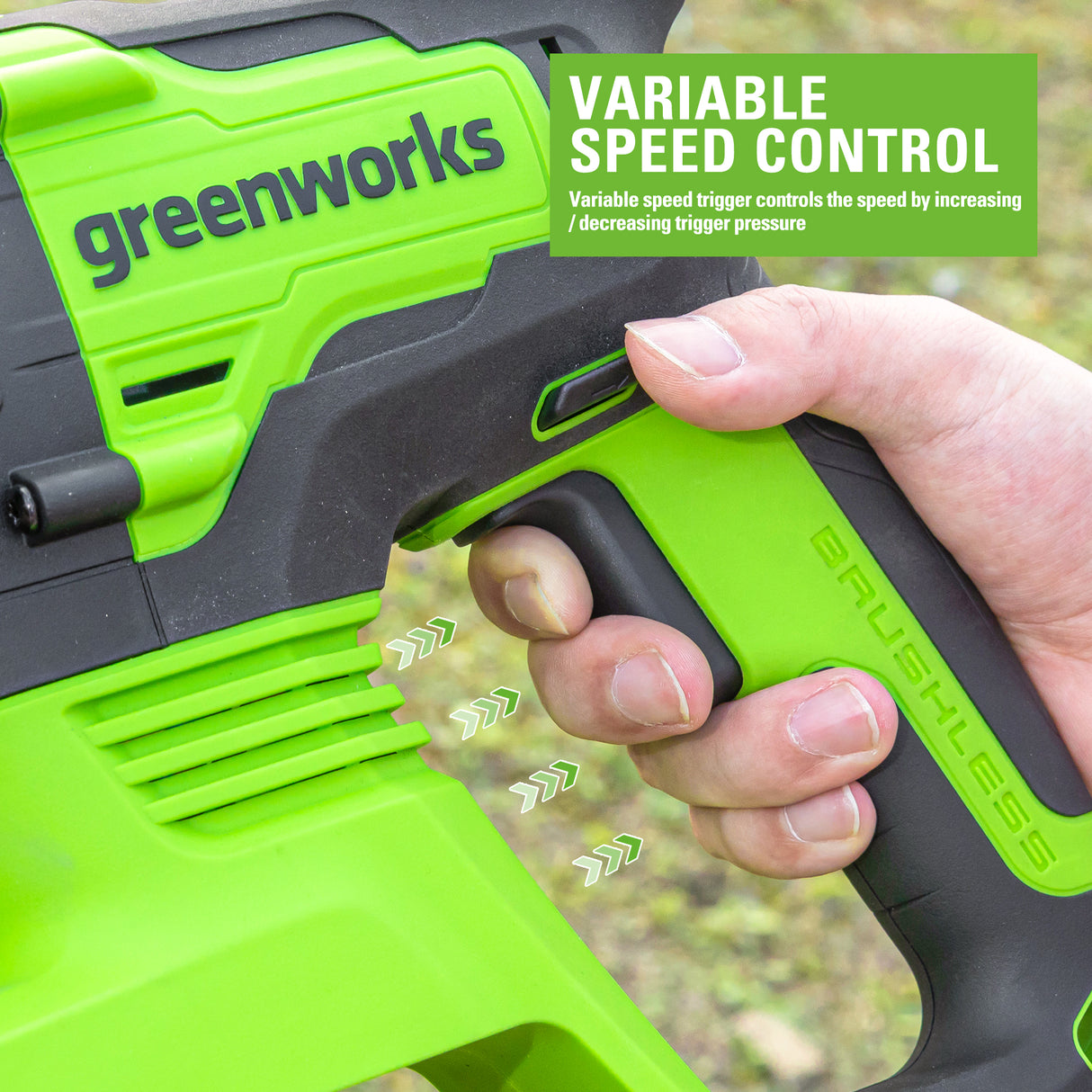 24V Rotary Hammer, 4.0Ah USB Battery and 2A Charger Included